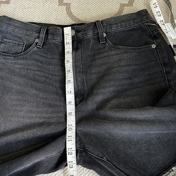 BLANKNYC Ludlow crop girlfriend long cut off short off gray - Picture 9 of 13